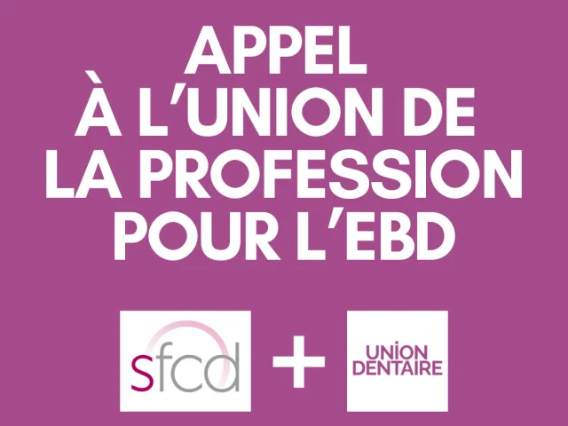 APPEL À L'UNION DE LA PROFESSION